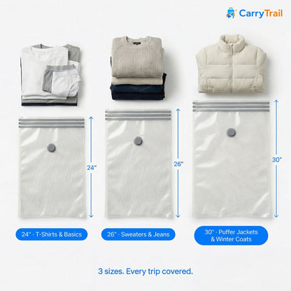 Carry Trail™ Compression Storage Bags