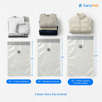 Carry Trail™ Compression Storage Bags