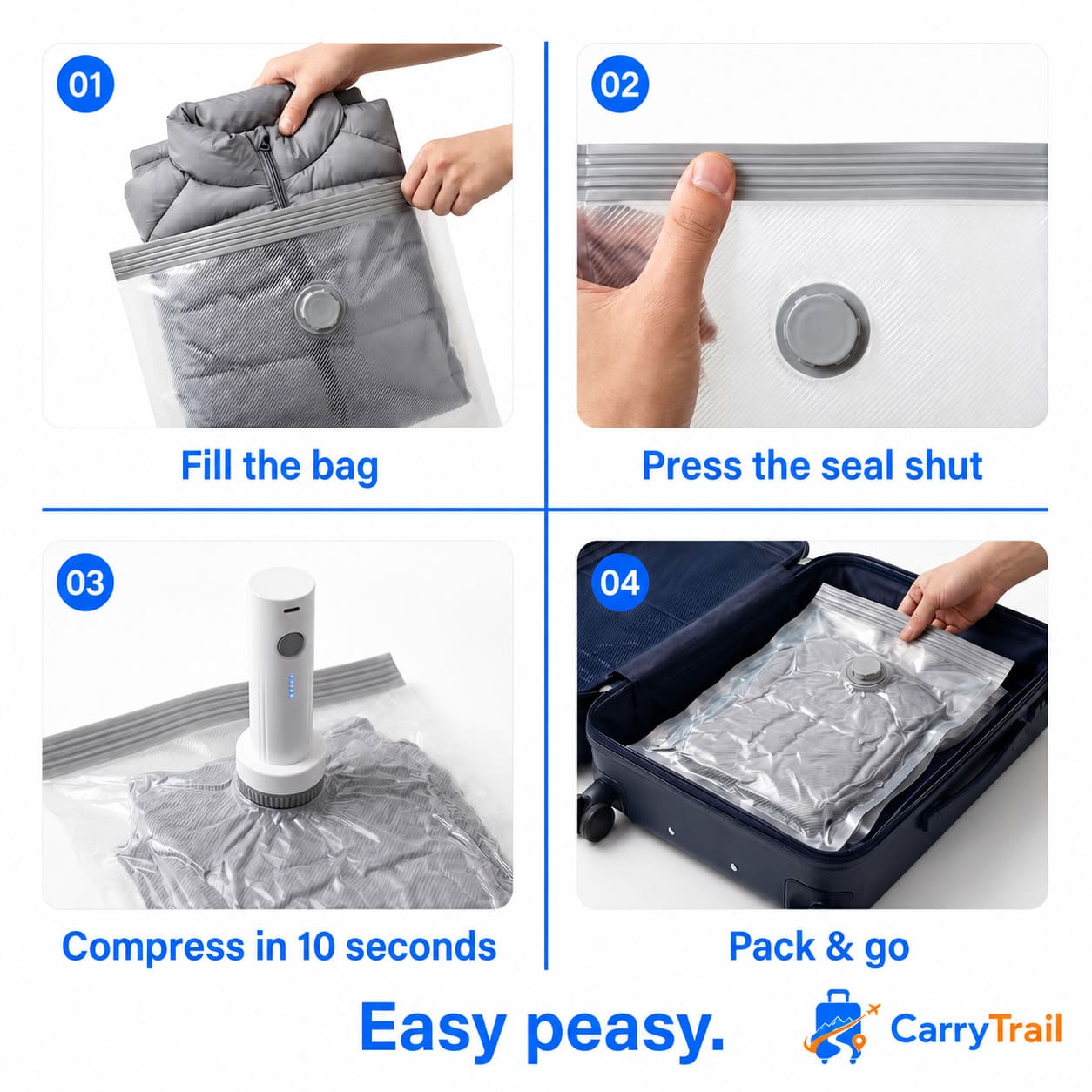 Carry Trail™ Compression Storage Bags