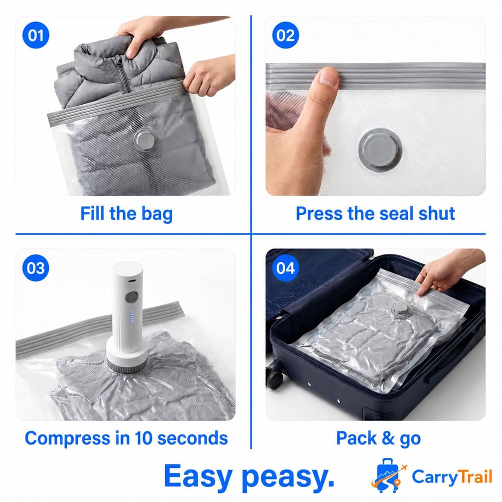 Carry Trail™ Compression Storage Bags